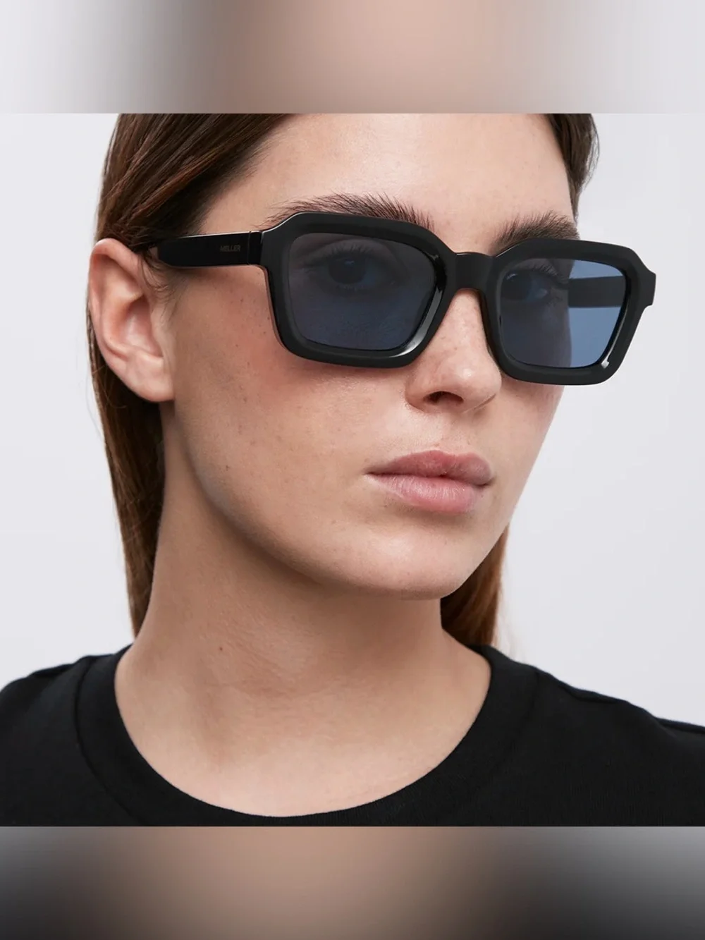 Meller Nayah Black Sea Sunglasses | New w/ Box | Blue Tinted Lenses